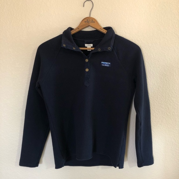LL BEAN Quarter snap button Pullover ๐๏ธ๐ฅพ - Picture 3 of 10
